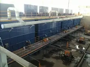 Силосы для хранения обезвоженного шлама